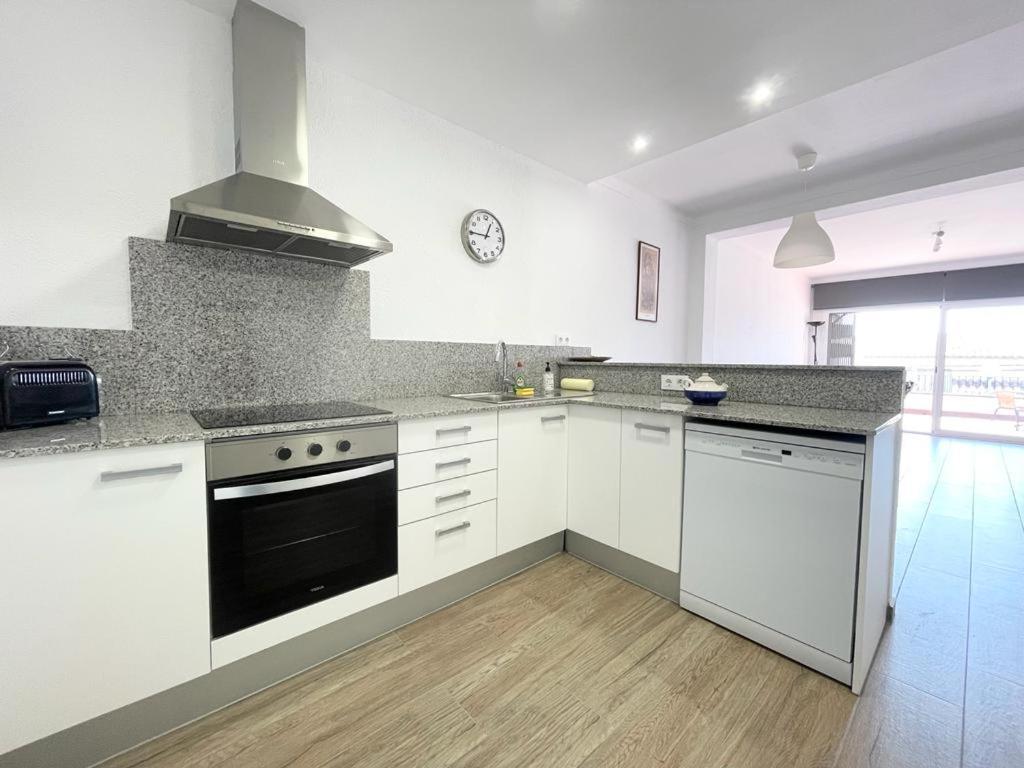 Apartamento Familiar En Canyelles Roses Esterno foto